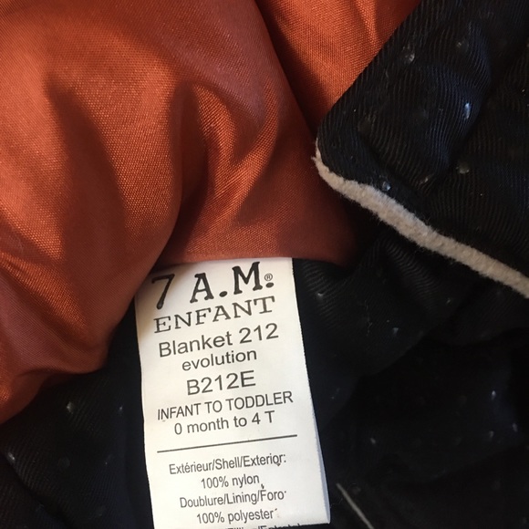 7am enfant blanket orange - Picture 9 of 16